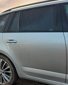 nd ze škoda octavia 3, 2.0.TDI 110kW, stříbrná, modrá - 4