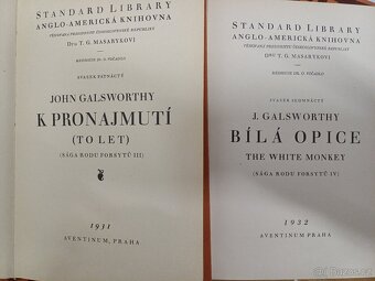 KOMPLET John Galsworthy 7x Sága rodu Forsytů - 4