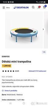 Dětská trampolína Decathlon - 4
