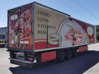 Prodám mrazírenský návěs LAMBERET SEMIFRIGO maso ve visu - 4