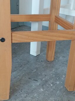 Barovy stolek+zidle Corona-masiv - 4