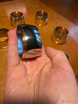 Mosazné kroužky na ubrousky - 4