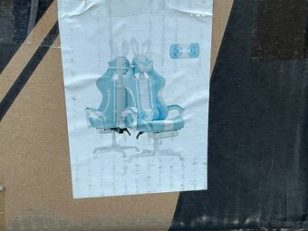 Ferghana Herní Křeslo Světle Modré - 4