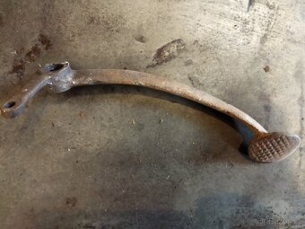 Jawa 250 pérák  FJ pedál zadní brzdy - 4