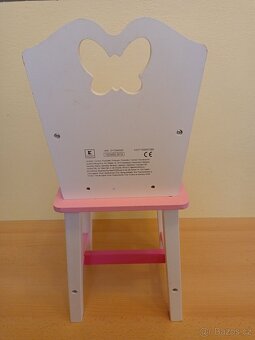 Jídelní židlička pro panenky - 4