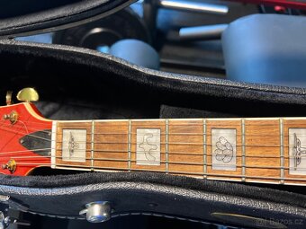 Elektrická kytara typ Gretsch (Kopie) + Pevný kufr - 4