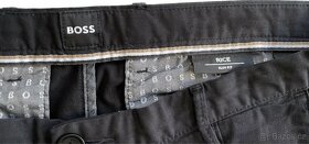 Černé kalhoty Boss slim fit RICE. Velikost 50 - 4
