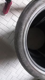 letní pneu 2x 255/40/19 - hankook, - 3,5-4mm - 4