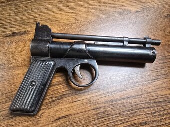 Vzácná vzduchovka pistole WEBLEY - 4