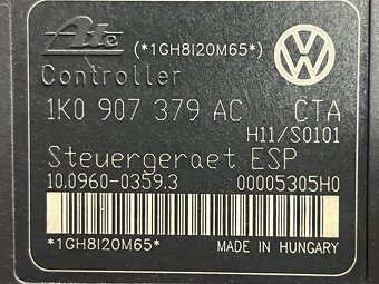 Řídící jednotka ABS 1K0907379AC 1K0614517A VW Touran 1T2 FL - 4