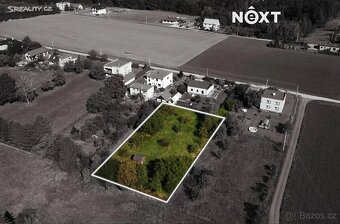 Prodám stavební pozemek, 1799m2 s krásným výhledem. - 4