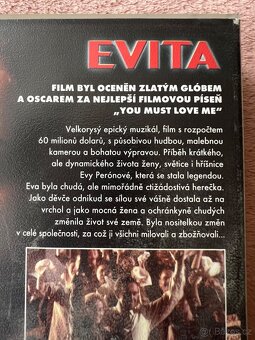 Evita - Madonna Banderas - VHS videokazeta - 4