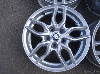 Alu disky na Škoda, 16", 5x112, ET 46, šíře 6,5J - 4