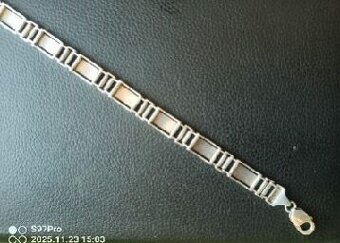 stříbrný náramek - 4