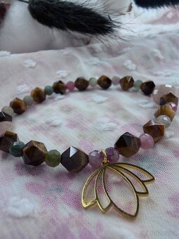 Náramek z minerálů - 4