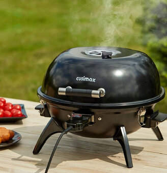 Nový ELEKTRICKÝ ZAHRADNÍ GRIL CUSIMAX 1600W - 4