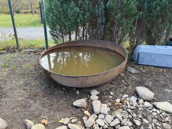 Klenuté dno- zahradní jezírko - 4