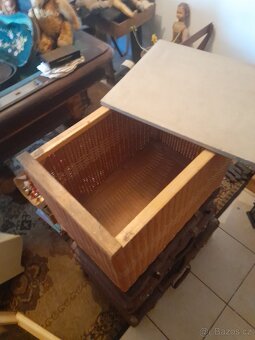 Retro prádelní koš - 4