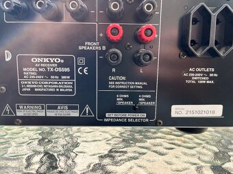 Onkyo TX-DS595 – kvalitní AV receiver - 4