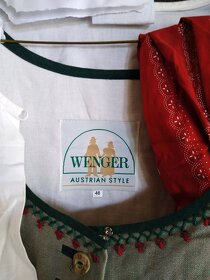 Prodám NOVÝ kroj, šaty WENGER Austrian style - 4