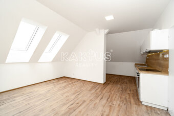 Pronájem nového  podkrovního bytu 3+kk,  ulice Oblá (70m2),  - 4