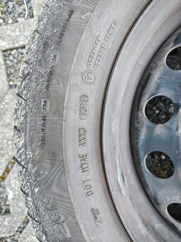 4ks plechove disky ET48 + pneu - 4