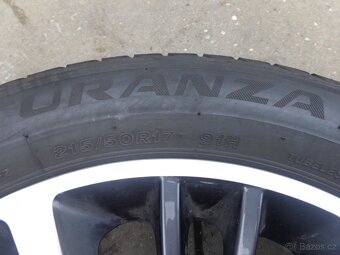 4x108 R17 Opel Crossland original alu kola + pneu gratis - 4