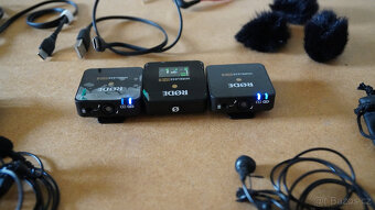 Rode Wireless go II + klopové mikrofony + case - 4