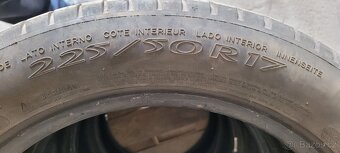 Prodám 4ks Pneumatiky Letní 225/50 R17 - 4