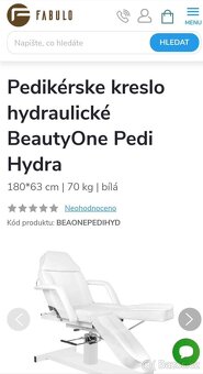 Pedikérské křeslo - 4
