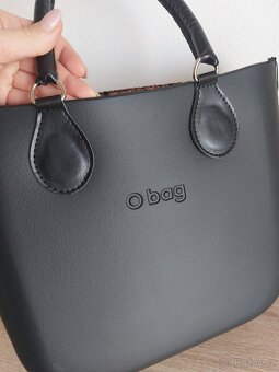 Obag mini black new bordo light - 4