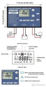Prodam téměř novy solarni panel Dokio 100W - 4