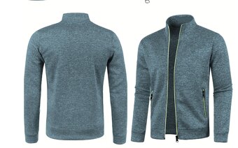Elegantní pánský středně strečový svetr vel. XXL - nové - 4