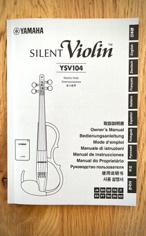 Elektrické housle Yamaha YSV104 - 4