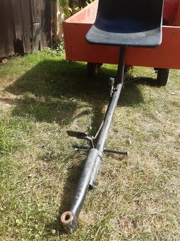 Prodám bržděný sklopný vozík za malotraktor - 4