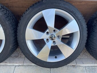 Škoda Octavia 3 orig. alu kola Denom 225/45 R17 Octavia 3 - 4