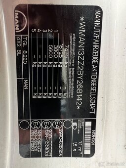 Souprava MAN TGL 8.220 4X2 BL s přívěsem Spermann - 4