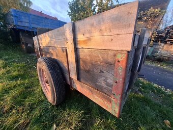 Vozík, vlek za motorobot pf 62 - 4
