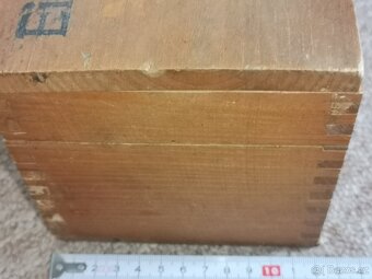 dřevěná krabička na léky - Einheitstablettenkasten WEHRMACHT - 4