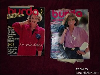 Burda Moden se střihovými přílohami (1982–1990) - 4