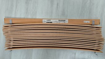 Ikea postel bílá 90x200 + šuplík - 4