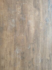 Rustikální jídelní stůl, gumovníkové dřevo, těžký masiv - 4