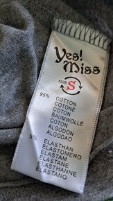 Zajímavé triko zn.YesMiss,vel.S - 4