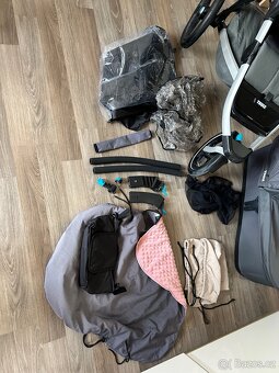 Kocarek Thule urban glide 2 + korbicka + prislusenstvi - 4