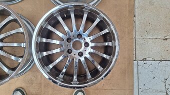 Alu kola Mercedes 18" 5x112 8J 9J chrom CLk - 4