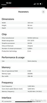 RTX 3070 Gaming Z Trio LHR - 4