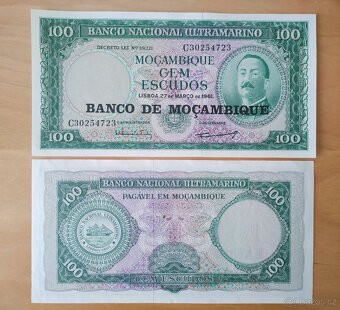 Mozambik - 100 escudos - rok 1961 - 4