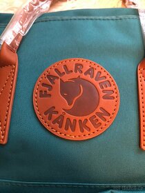 Batohy Fjällräven Kanken oceangreen s hnědými prvky - 4