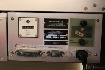 Masteringový stereofonní magnetofon STUDER A80R - 4