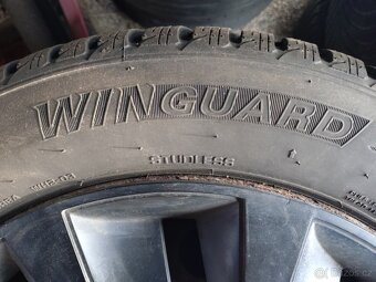 Zimní pneu + plech. disky - Nexen Winguard 205/55 R16 91T - 4